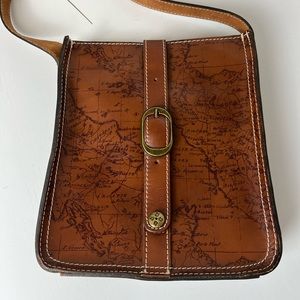 Patricia Nash map design crossbody